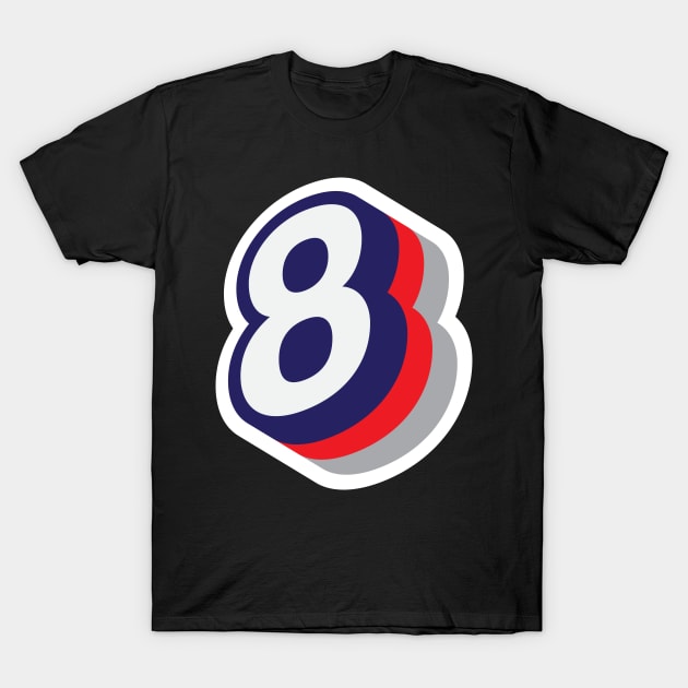 8 T-Shirt by MplusC